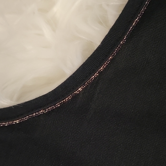 NIKE Yoga Dri-FIT Lurex Tank In Black - Picture 6 of 8